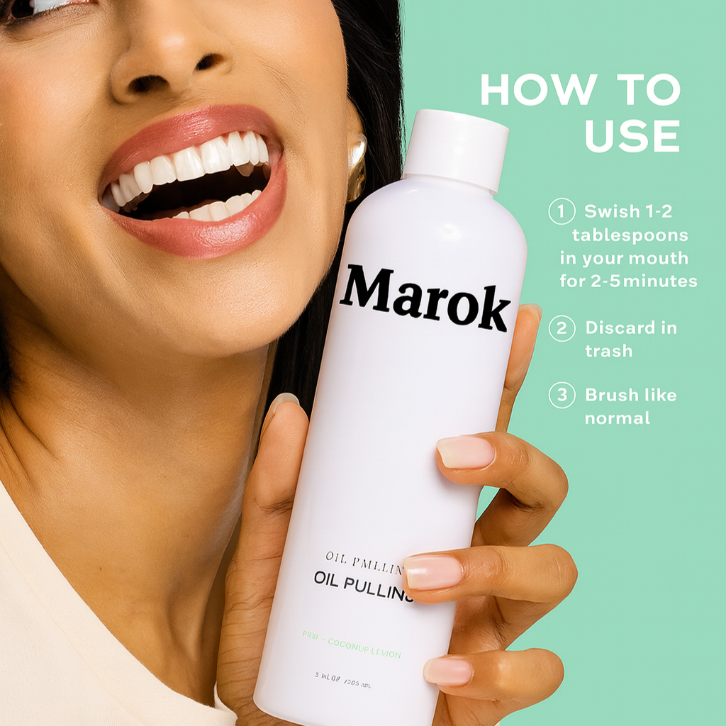 Marok Organic Oil Pulling Rinse