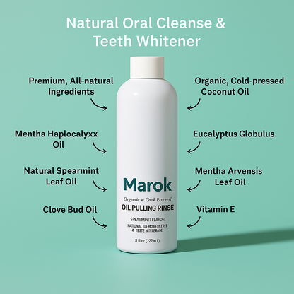 Marok Organic Oil Pulling Rinse